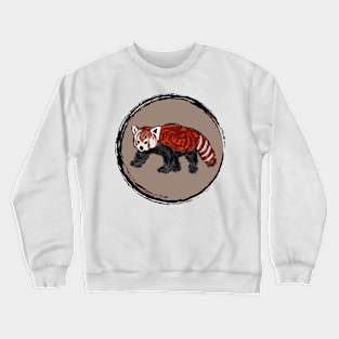 Artwork of a Red Panda II Crewneck Sweatshirt